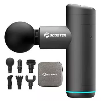 Массажный пистолет Booster Mini X, ударный массажер для спины и шеи, электрические вибраторы, портативный мини-массажный аппарат для фитнеса и тела
