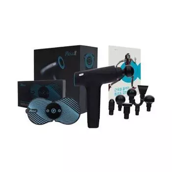 Массажный пистолет Flow 7, полный комплект (Поддержка потока 7 предоставлена) + F-образная прокладка Flow 7 massage gun