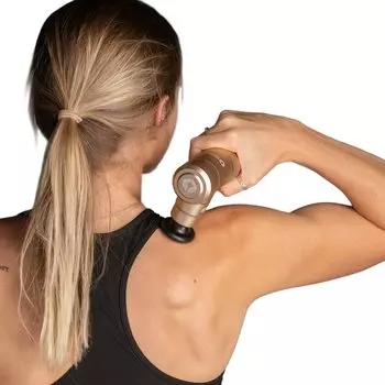 Массажный пистолет ROLL Recovery R1 (Шампанское золото)