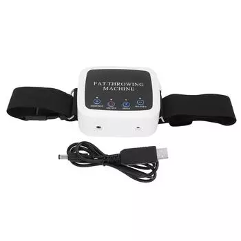 Массажный пояс для похудения талии, снижение веса, сжигание жира, регулируемая вибрация, массажер для живота