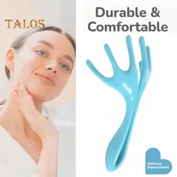 Массажный ролик для глубоких тканей, средство для удаления целлюлита на фасциях, инструмент для скульптурирования лица, плеч, рук, целлюлита и мышечной боли синий