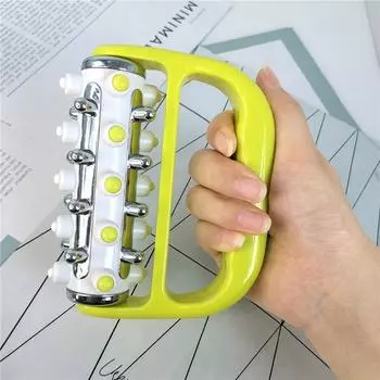 Массажный ролик для контроля жира, ручной, быстрый, антицеллюлитный, для расслабления мышц, бытовой B green