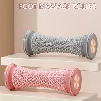 Массажный ролик для ног 3D с плавающей точкой, палочка для расслабления мышц, ролик для йоги, подошвенная фасция, обезболивающая палочка для расслабления мышц 1pcs розовый