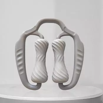 Массажный ролик для ног, рук, ног, массажер для мышц, палка для ног серый