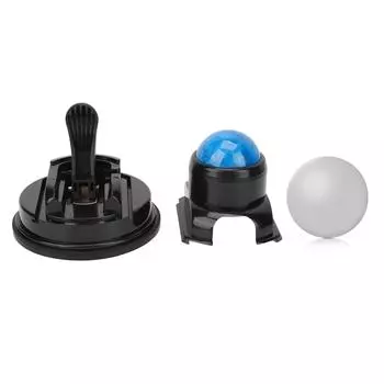 Массажный ролик с двумя шариками и присоской для массажа мышц, уменьшение боли, вращающийся на 360 градусов настенный ролик для спины