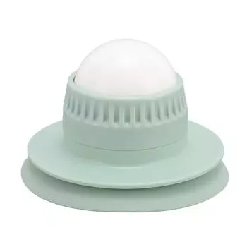 Массажный роликовый шариковый массажер с вращающимся на 360 градусов роликом и присоской для снятия болей в мышцах плеч, рук, шеи