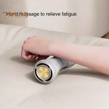 Массажный шарик для йоги, массажный ролик для подошвы, эргономичный дизайн, износостойкий, компактный, легко моется, многофункциональный массажный ролик для подошвы фиолетовый