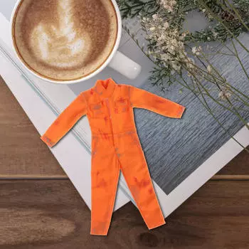 Масштаб 1/12 мужской кукольный костюм комбинезон для фигурок и коллекционных предметов yellow