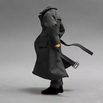 Масштаб 1/18 Фигурки Длинная Ветровка Мягкая Одежда Модель Одежда Миниатюрный Косплей 3.75