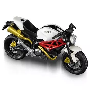 Масштаб 1/18 Monster 795, литая под давлением модель мотоцикла, игрушка для детей, Подарочная коллекция для мальчиков и девочек 1/18- 11.5x6x4.3cm