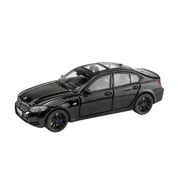 Масштаб 1/32 BMW 320i THE 3 2023 литой автомобиль модель игрушечный транспорт модель имитация звука и света коллекция мальчик ребенок игрушка подарок белый