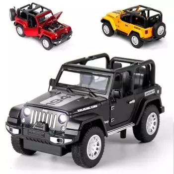 Масштаб 1/32 Jeep Wrangler 1941, модель автомобиля из сплава со световыми и звуковыми эффектами, литые под давлением игрушки для мальчиков, подарок, модель автомобиля, коллекция игрушек 1/32-Size:15.5*7*7cm