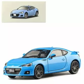 Масштаб 1/32 Subaru BRZ 2019 модель автомобиля со звуком и светом, откидной литой автомобиль из сплава, коллекция подарков для детей 1/32-Size:13.4*5.3*4cm синий
