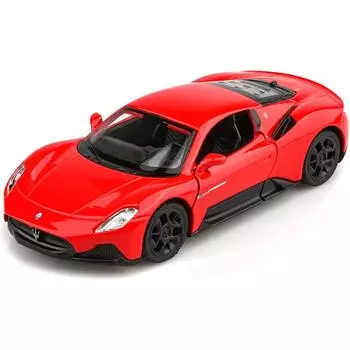 Масштаб 1/36 Maserati MC20, литая под давлением модель автомобиля, игрушечные машинки с откатным механизмом, автомобили, подарки для мальчиков и девочек 1/36-Size:12.5*4.5*3.3cm красный
