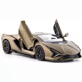 Масштаб 1/36 Sin FKP37, литая модель автомобиля, игрушечный автомобиль из цинкового сплава для детей, игрушечный автомобиль с откатным механизмом для малышей, подарок для мальчиков и девочек 1/36-12.3x5.6x2.8cm