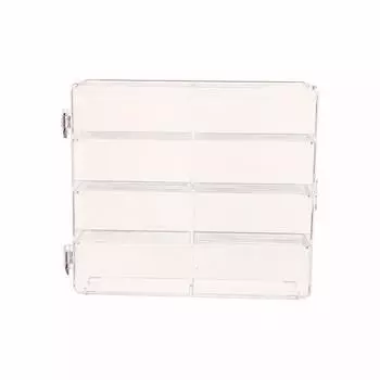 Масштаб 1:64 Акриловый Жесткий Чехол-Витрина Коробка Для Литого Автомобиля 1pc