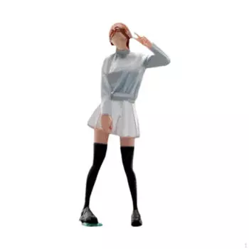 Масштаб 1/64 Фигурка человека Миниатюрная модель Макет Декорация Диорамы Ландшафтный декор Фигурки