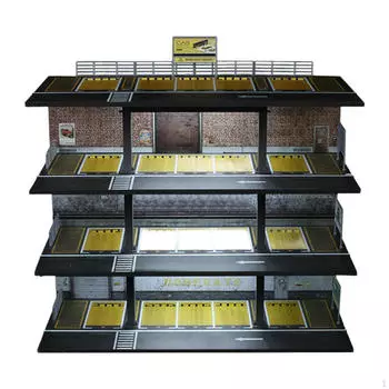 Масштаб 1/64 литая модель автомобиля витрина настольный декоративный стенд с парковочным местом транспортное средство Japanese