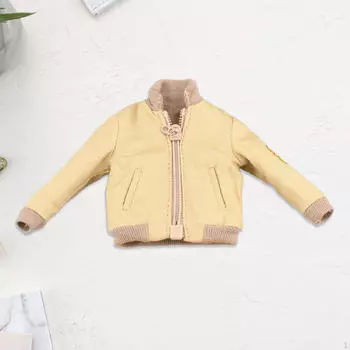 Масштаб 1/6 фигурка воротник стойка куртка мини пальто с длинными рукавами стильный топ костюм для 12