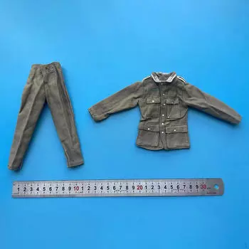 Масштаб 1/6 Мужская фигурка Кукла Одежда Фигурки Одежда, куртка и брюки Униформа Полный костюм для