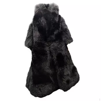 Масштаб 1/6 Солдатская одежда Наряды Пальто Зимнее пальто Модная утолщенная длинная куртка Вечеринка Сценические топы