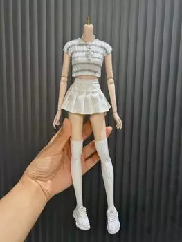 масштаб 30 см ob27 секретарь работа офис повседневная офисная женская одежда не белая 1/6 одежда, одежда, одежда, одежда, (тело, голова, обувь и т. д. белый