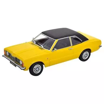 Масштаб KK 1/18 Ford Taunus L седан 1971 желтый/черный Готовый продукт
