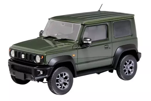 масштаб NEXT Series 23 Suzuki Jimny Sierra JB74 пластиковый набор 1/24 №. (Джунгли Грин) зелёный