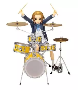 Масштаб Рицу Тайнака из ПВХ, окрашенный в готовом виде, K-ON! (1/8 продукта)