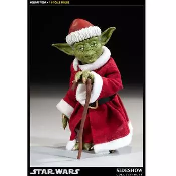 Масштаб сайдшоу Санта Йода Рождественский Йода 1/6