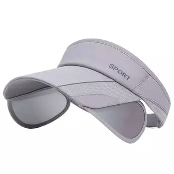 Масштабируемая шляпа-цилиндр с пустым верхом, солнцезащитная кепка на лето, бейсболка в стиле кэжуал, спортивная шляпа от солнца для альпинизма