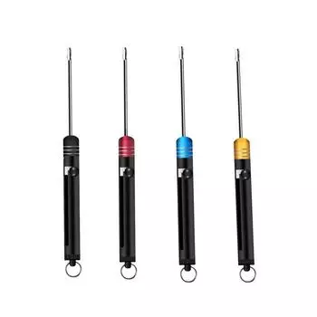 Масштабируемый рыболовный крючок, устройство для развязки из нержавеющей стали, глубокое горло, слепой экстрактор крючка, портативные аксессуары