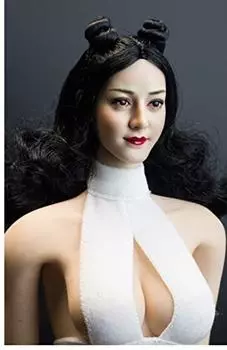 масштабная фигурка белая кожа жемчуг C азиатская сексуальная милая красавица голова и одежда не [TOYBARJAPAN] 1/6 (тело включено)