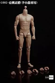 масштабная фигурка G002 азиатское мужское тело тело [TOYBARJAPAN] 1/6