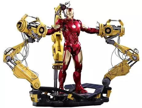 Масштабная фигурка Masterpiece Man Железный человек Марк 4, дополнение к силовому костюму [ЛИТЬЕ ПО ФИЛЬМУ] Железо 2 1/6 (с машиной)