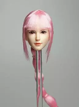 Масштабная фигурка SUPER DUCK Smile Moe милая Совместимо с телом TBLeague Азиатская юниорская красивая женская голова и одежда не [TOYBARJAPAN] 1/6 SDH015-B