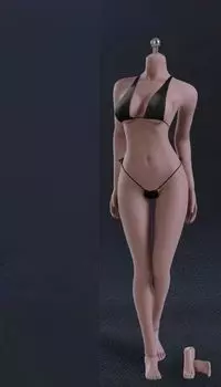 масштабная фигурка TBLeague супер гибкое бесшовное тело без головы женское тело загорелая кожа большой бюст и нет одежды [TOYBARJAPAN] 1/6 PL-S12D (глава