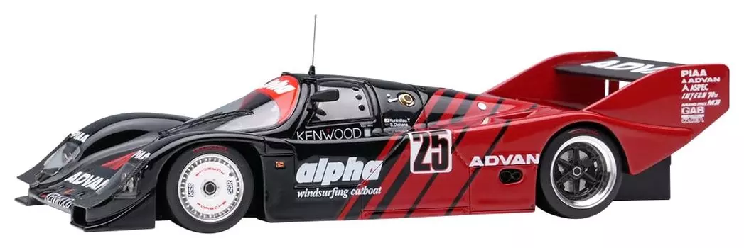 Масштабная модель Makeup Vision Porsche 962C ADVAN Alpha Nova JSPC Suzuka 1000км 1989 25 Победитель VM320 1/43 №. (Собранная модель)