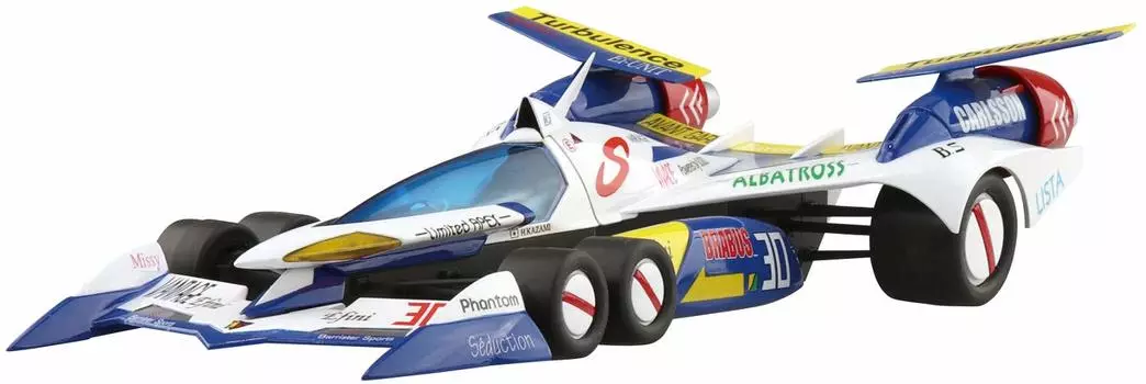 Масштабная пластиковая модель Aoshima Bunka Kyozai Cyber Formula Super Asurada №3 AKF-11 1/24