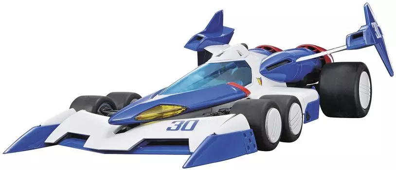 Масштабная пластиковая модель Aoshima Bunka Kyozai Cyber Formula Super Asurada 01 № 24 1/24