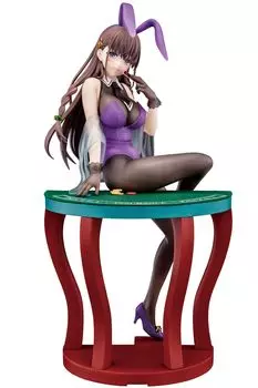 Масштабная раскрашенная готовая продукция Seiken Academy Magic Sword User Elfine Fillet Flower Purple Bunny Figure with Perori System 1/6