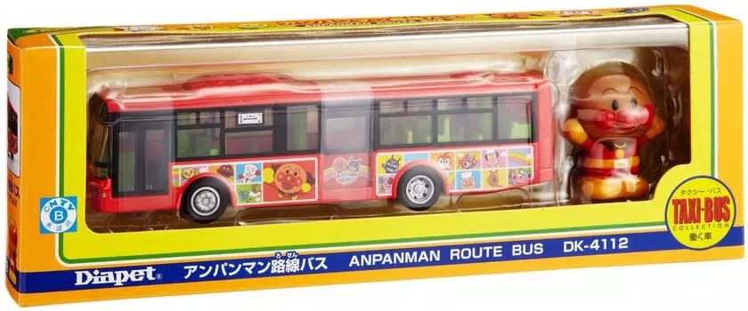 Масштабный автобус Anpanman DK-4112 1/64