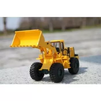 Масштабный погрузчик Kawasaki Wheel Loader Authentic 90ZV DK-6103 1/48