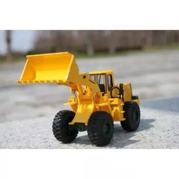 Масштабный погрузчик Kawasaki Wheel Loader Authentic 90ZV DK-6103 1/48