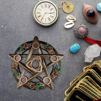 Массив декоративных базовых украшений, художественных промыслов, подставка из смолы, церковная вечеринка, дом Silver B