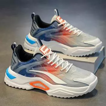 Массивная мужская обувь, кроссовки, большой размер 46, мужская повседневная обувь, теннисная роскошная обувь, гоночная трендовая обувь на плоской подошве, мужская обувь для бега 39