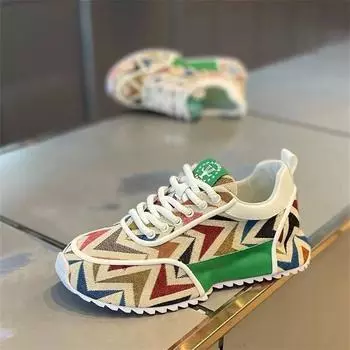 Массивные кроссовки размера плюс 45 46 47 48 Мужская дизайнерская обувь Модная повседневная кожаная сетчатая дышащая обувь с увеличенной внутренней платформой 39