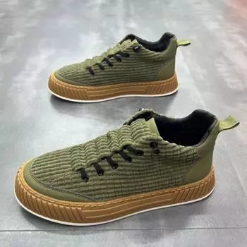 Массивные МУЖСКИЕ повседневные туфли классические мокасины с противоскользящей платформой осень-зима мужские кожаные кроссовки нескользящие ретро-туфли для вождения 39 зелёный