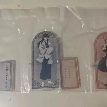 Массовая нераспечатанная серебряная лотерейная подарочная коробка Kuji Katsura Kamui акриловая подставка