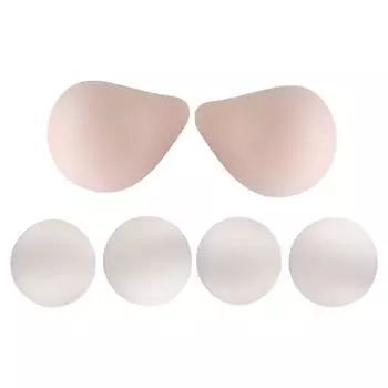 Мастэктомия Протез груди Формы Спиральные Вентиляционные Массажные Частицы Вставные Подушечки Губка 2 Left